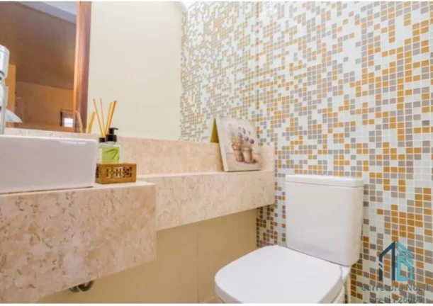 Imagem Sobrado 03 quartos c/suíte, área de lazer completa, no Guabirotuba em Curitiba PR