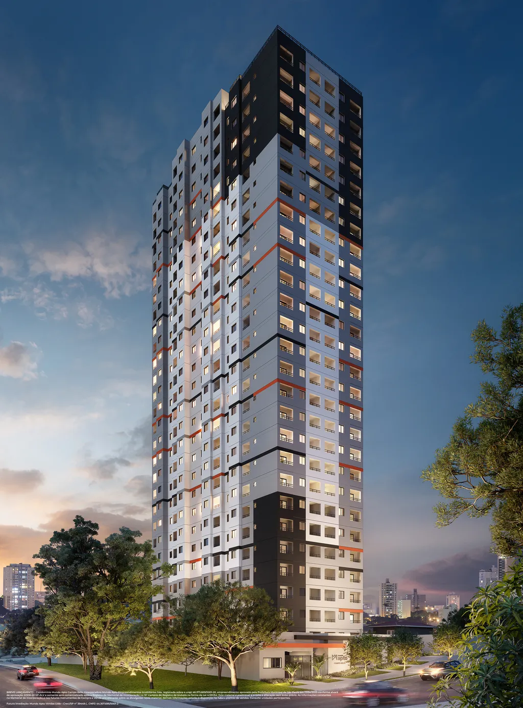Foto do imóvel Mundo Apto Campo Belo - Residencial - Mundo Apto Campo Belo - Residencial em Rua Galileu, 508 - Campo Belo, São Paulo - SP