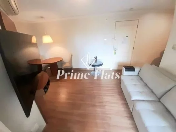 Imagem Flat disponível para venda no Quality Suítes Long Stay Vila Olímpia, com 48m², 2 dormitórios e 1 vaga