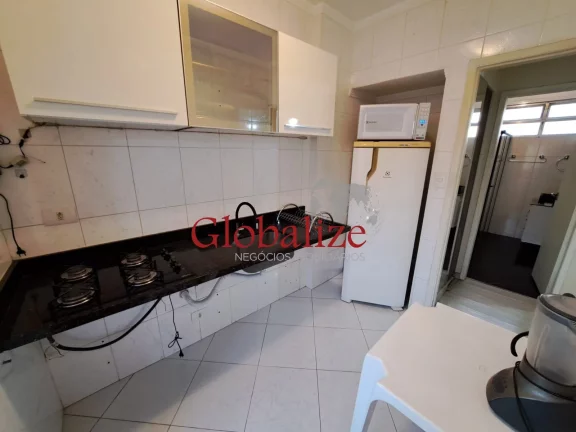 Imagem Apartamento com 60m², 1 quarto, 1 quadra da praia, elevador e portaria por R$420.000,00 na Ponta da Praia em Santos