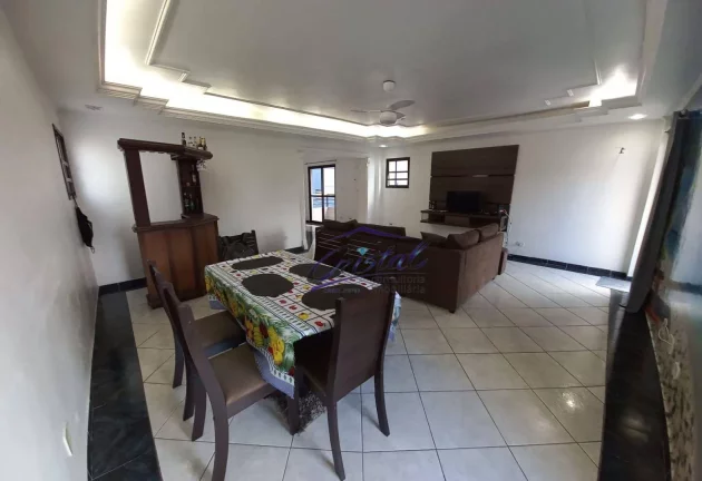 Imagem Apartamento com 4 dormitórios à venda, 210 m² por R$ 800.000,00 - Guilhermina - Praia Grande/SP
