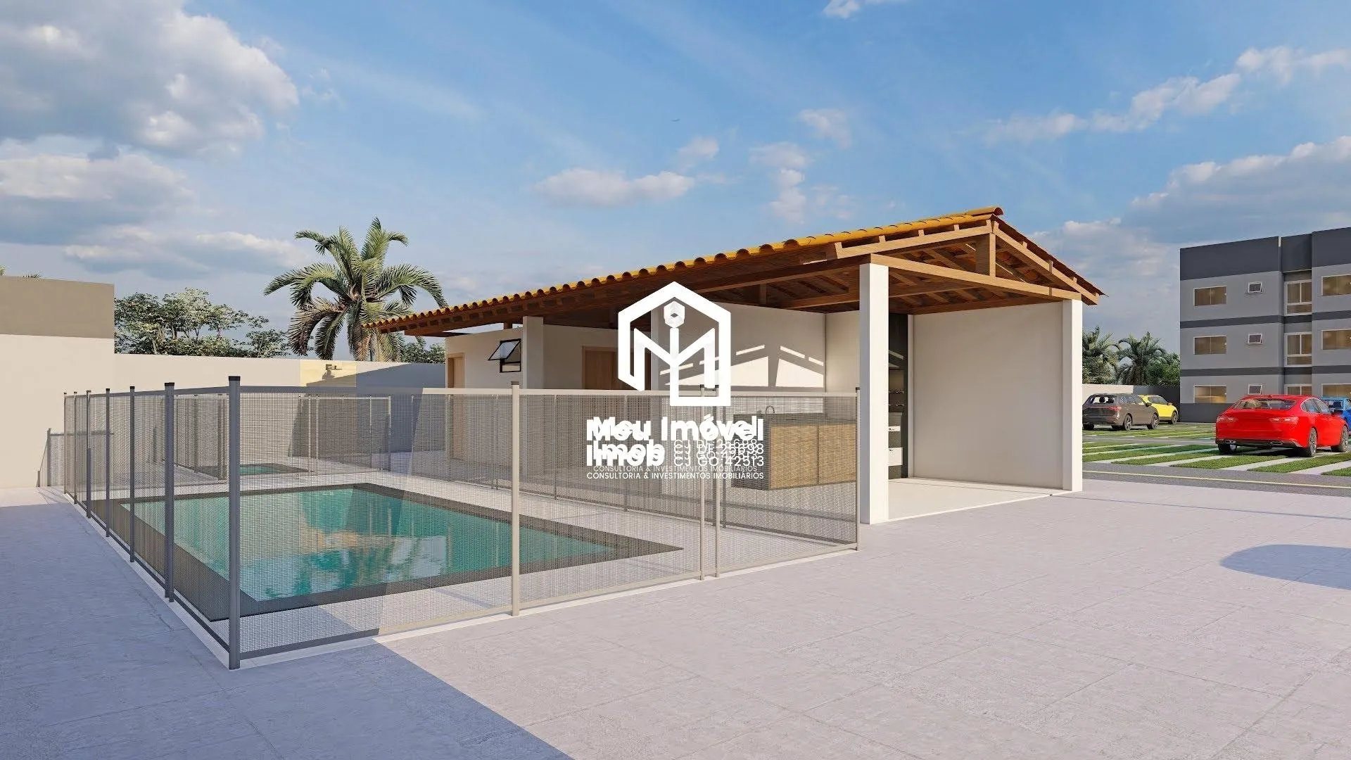 Imagem Apartamento 2 Quartos 1 Vaga 42m² Cidade Ocidental/GO
