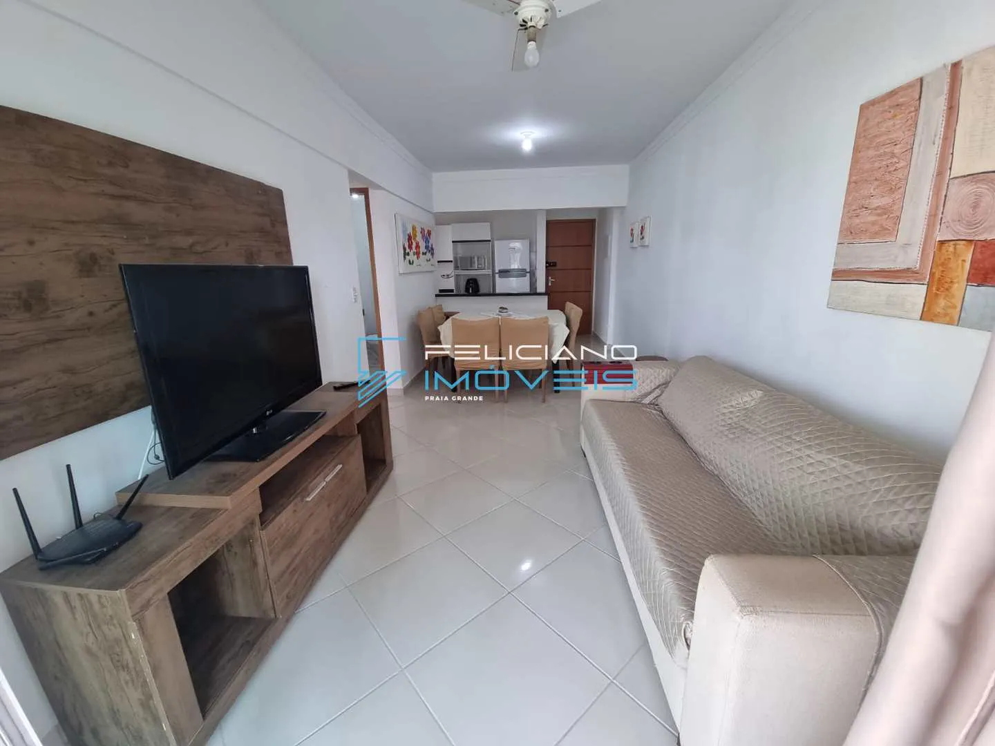 Imagem Apartamento com 2 quartos, Guilhermina, Praia Grande - R$ 598 mil, Cod: 4956
