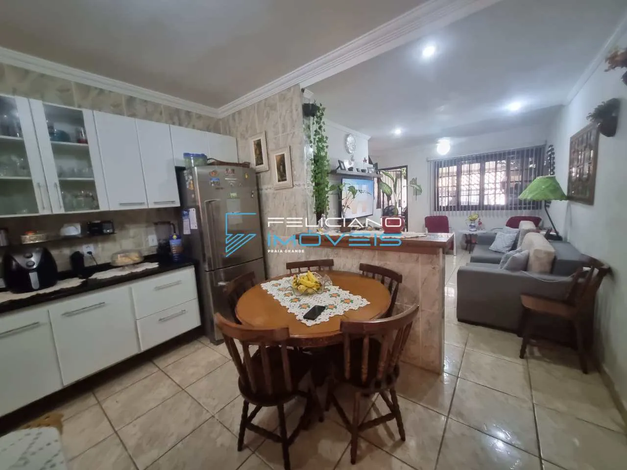 Imagem Sobrado com 2 quartos, Balneário Maracanã, Praia Grande - R$ 430 mil, Cod: 6924