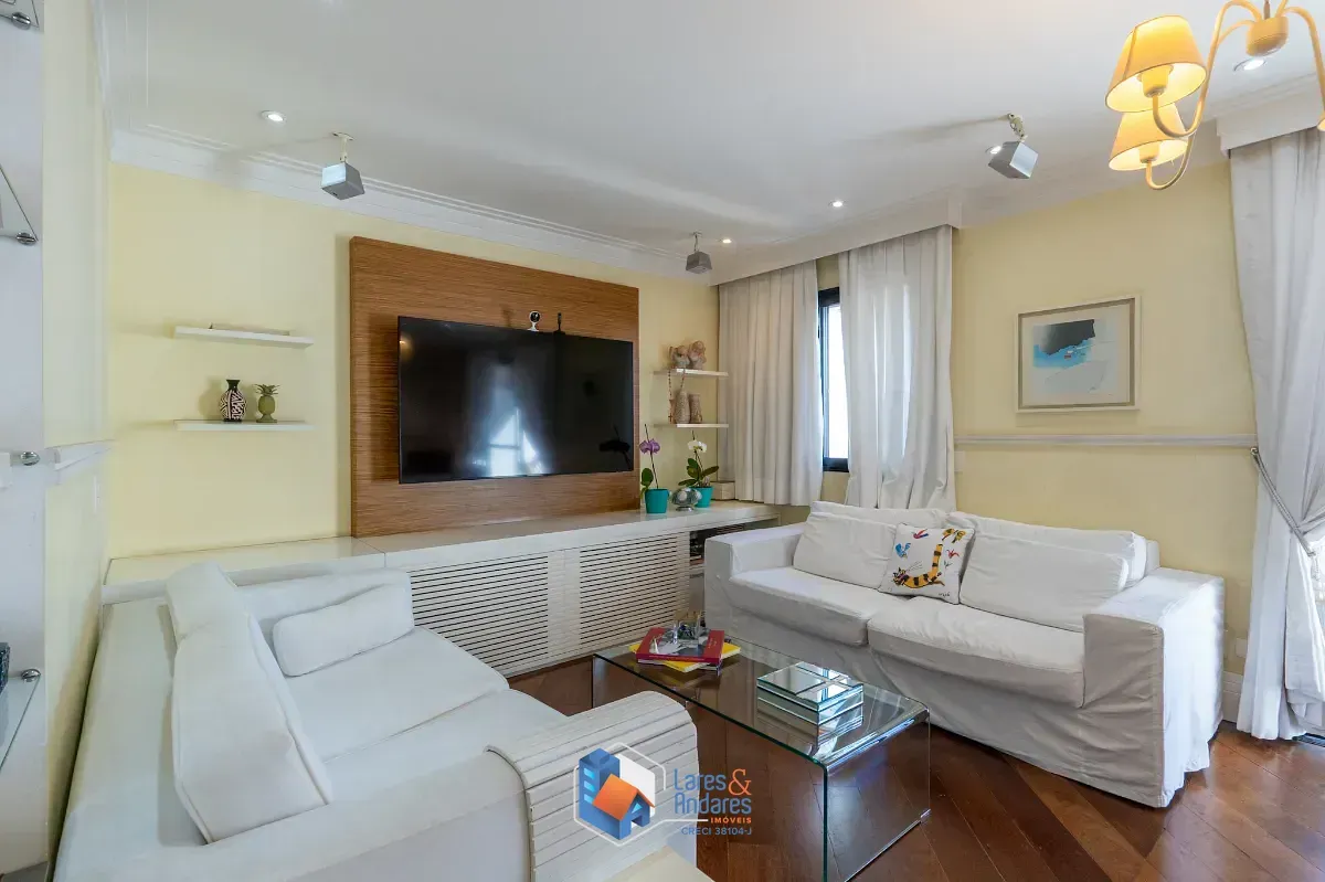 Imagem Apartamento para venda em Real Parque com 3 quartos, sendo 3 suítes, 144m²