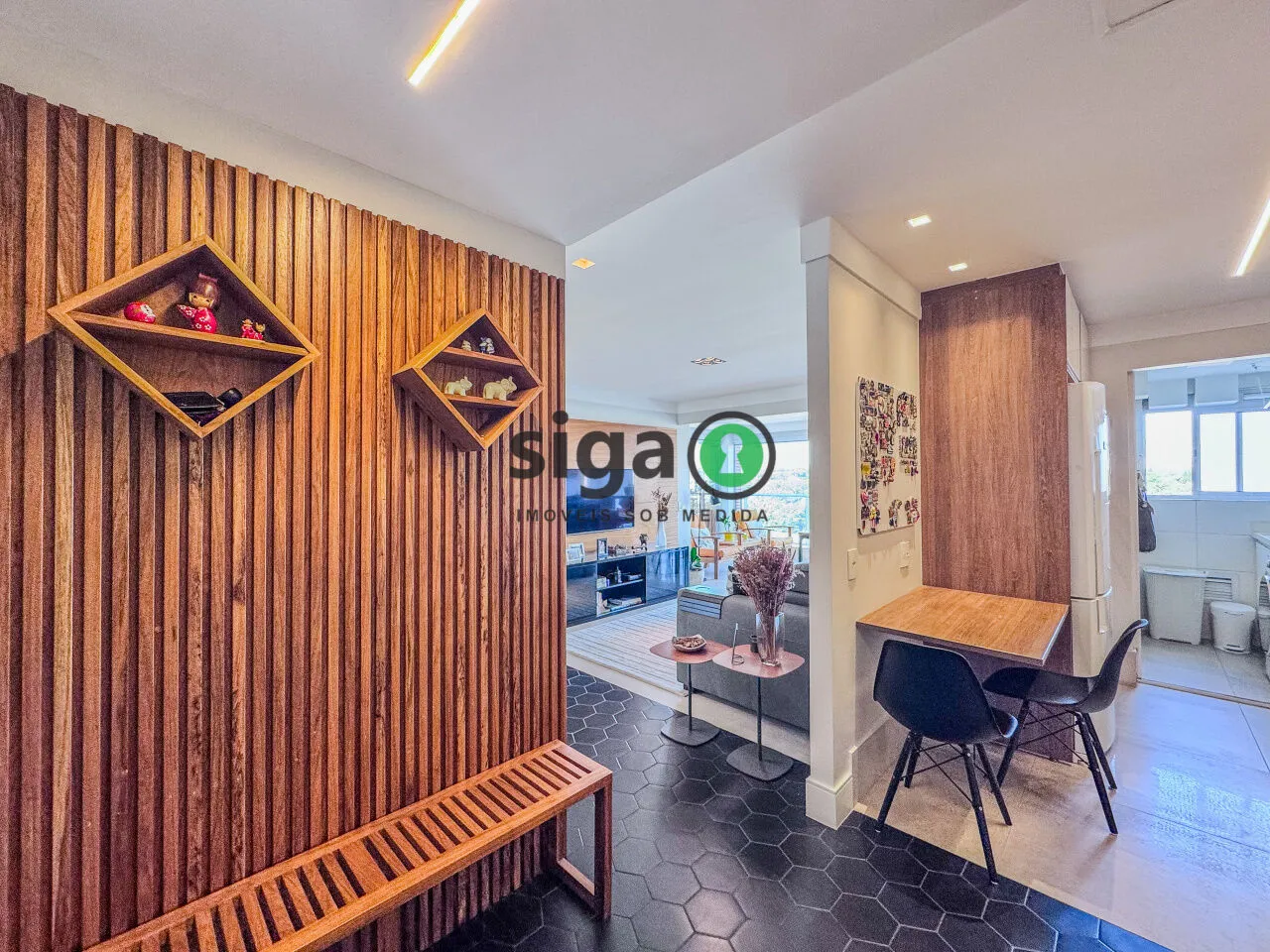Imagem Apartamento à venda no Campo Belo de 89m² mobiliado, 2 dormitórios e 2 vagas