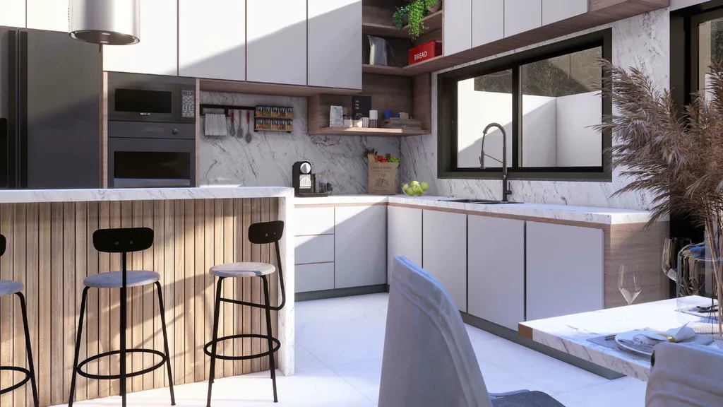 Imagem Imperdível: Casa em Condomínio de Luxo com 3 Suítes no Alto da XV, Curitiba-PR - 219,18m², 5 Banheiros e 2 Vagas!