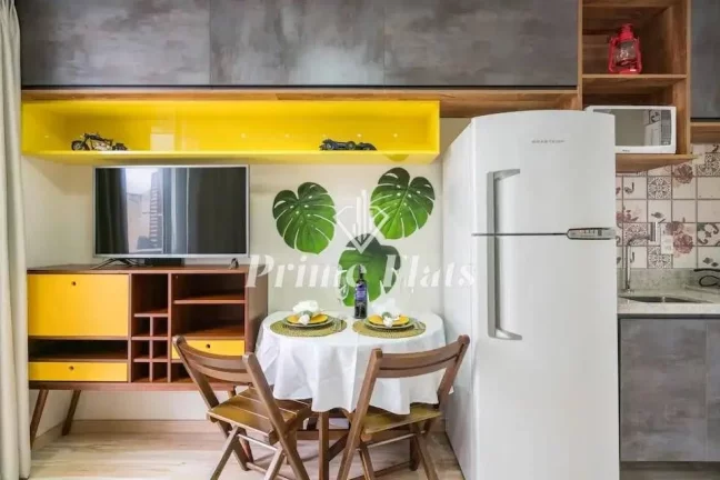 Imagem Flat disponível para venda no Condomínio Downtown Luz, com 23m², 1 dormitório e 1 vaga
