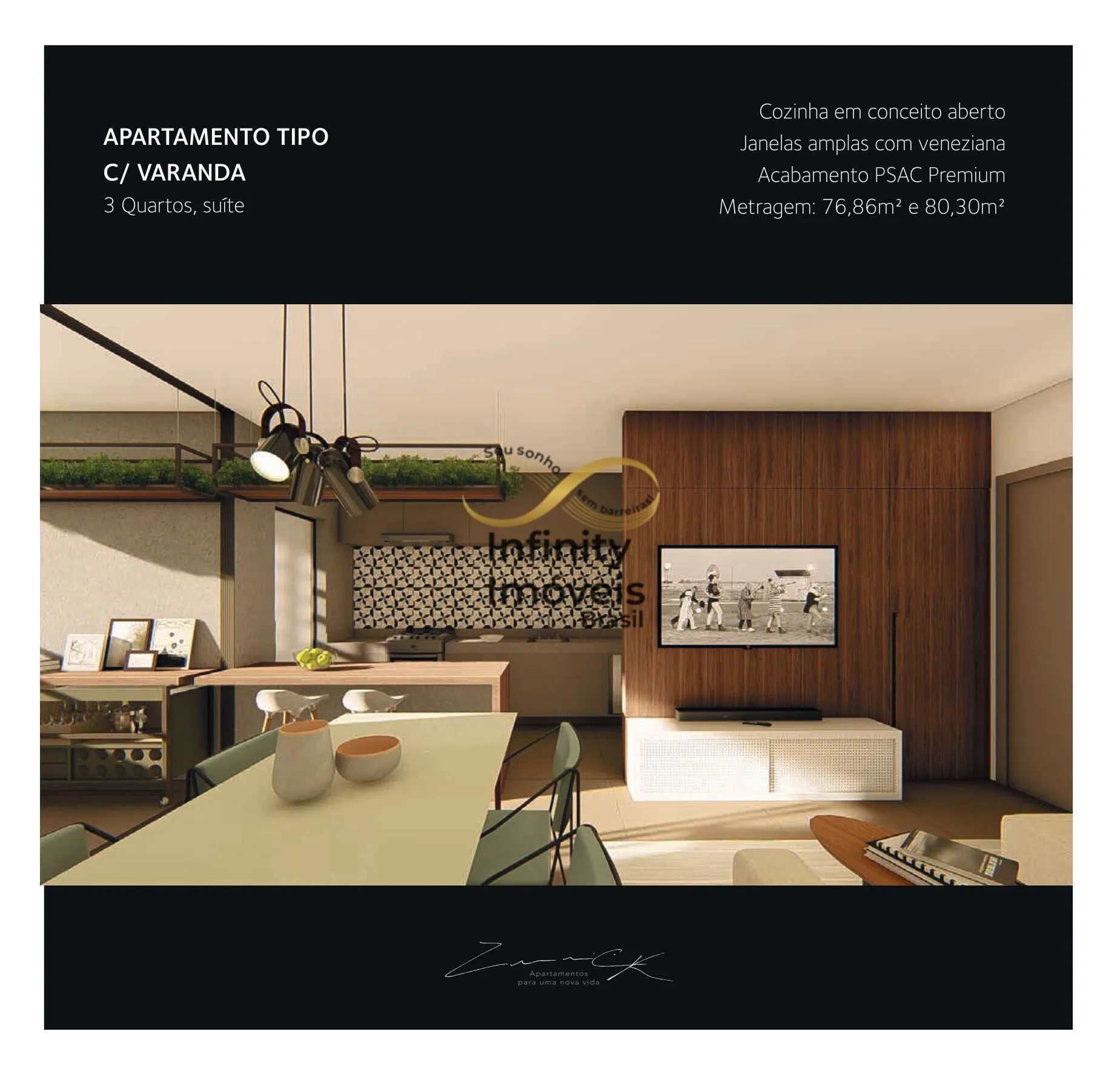 Imagem ZURICK RESIDENCES E MALL - Apartamento à venda no bairro Nova Suíssa - Belo Horizonte/MG
