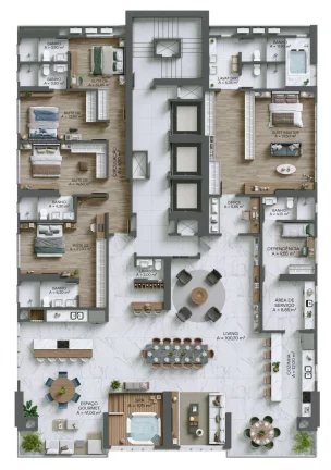 Imagem Villa Maiorca - Apartamento à venda no bairro Meia Praia - Itapema/SC