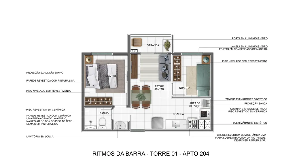 Imagem Apartamento Barra Funda - 35M², 2 Dorms, Lazer Completo