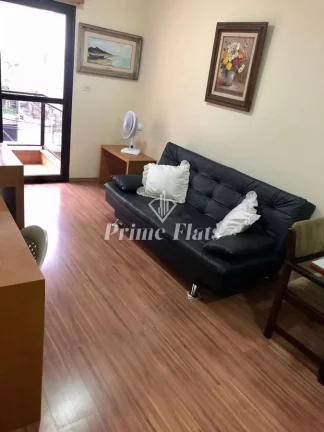 Imagem Flat disponível para venda no Flat London Residence Service no Jardim Paulista, com 45m², 1 dormitório e 1 vaga de garagem