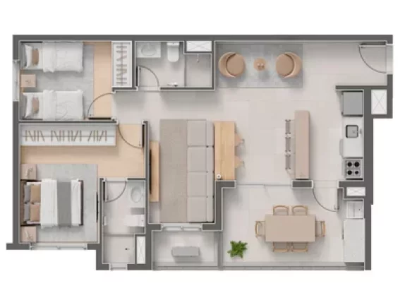 Imagem APARTAMENTO RESIDENCIAL em São Paulo - SP, Mirandópolis