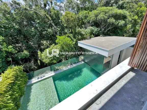 Imagem Casa contemporânea e mobiliada com 5 suítes e piscina com sauna no Módulo 11 da Riviera