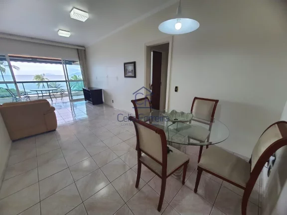 Imagem Excelente apartamento 3 dormitórios com linda vista frente mar da Martim de Sá - Caraguatatuba/SP