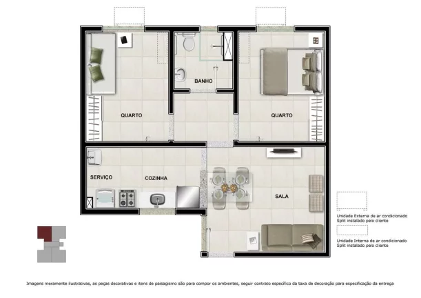 Imagem Residencial Marajoara I: Conforto e Lazer em Belém do Pará