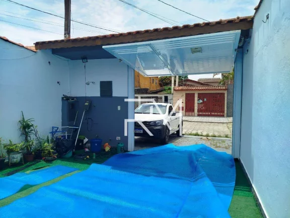 Foto do imóvel Casa com 3 dormitórios à venda, 117 m por R$ 375.000 - Flórida Mirim - Mongaguá/SP