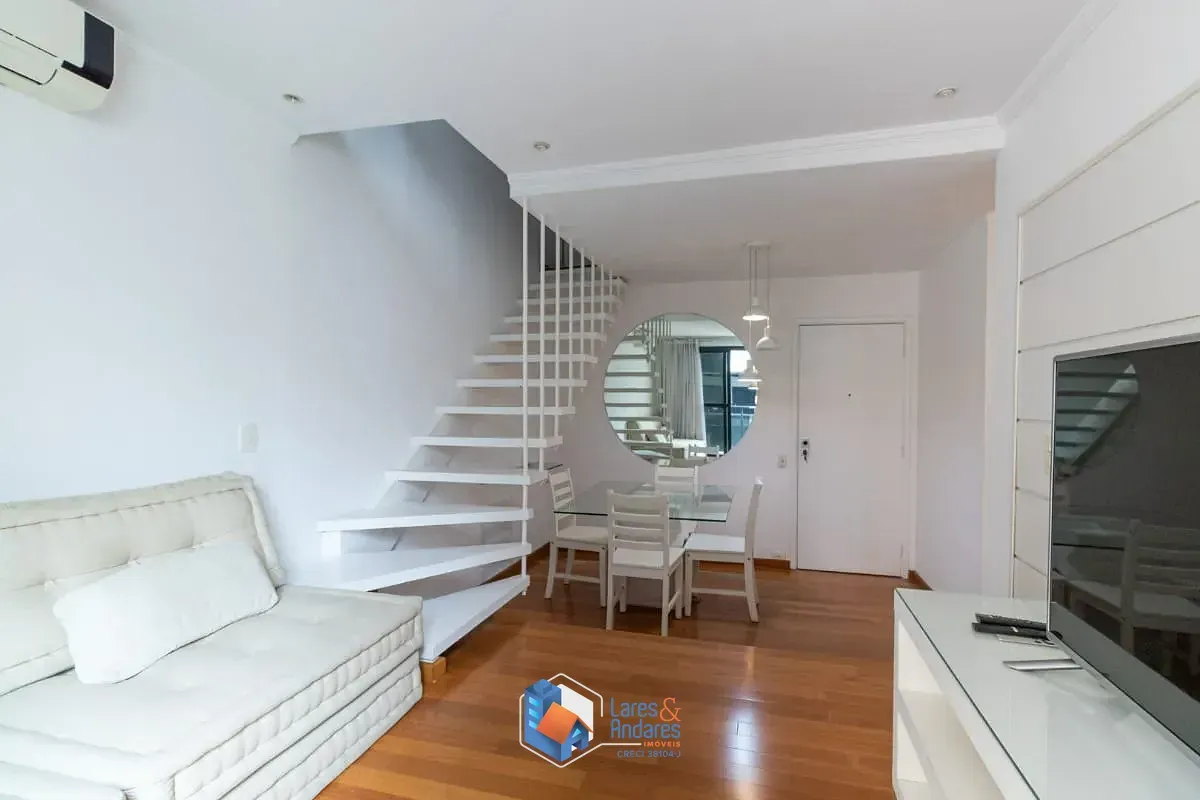 Imagem Duplex para venda em Itaim Bibi com 1 quarto, sendo 1 suíte, 70m²