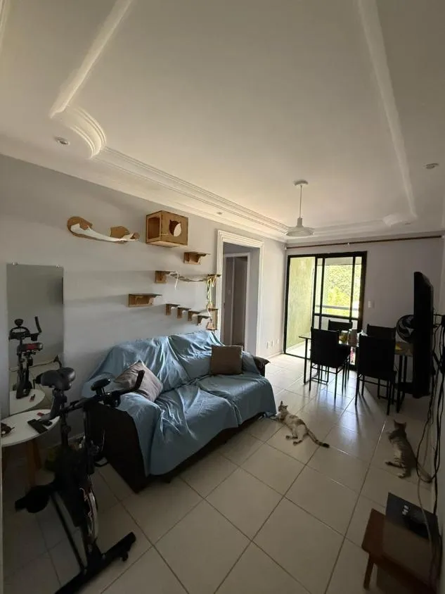 Imagem Apartamento Vizinho Atacadão de Lauro de Freitas, Entrada de Lauro 2/4 com suite - Bem Localizado