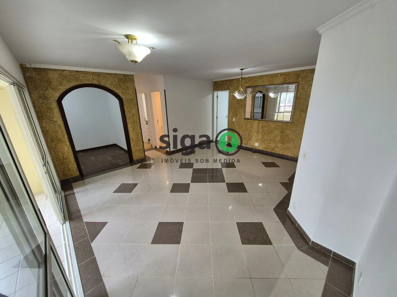 Imagem Apartamento Para Locação na Chácara Santo Antônio com 3 quartos