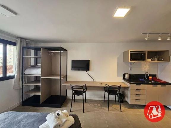 Imagem Studio Mobiliado para alugar com 25,53m², no GO Rio Branco