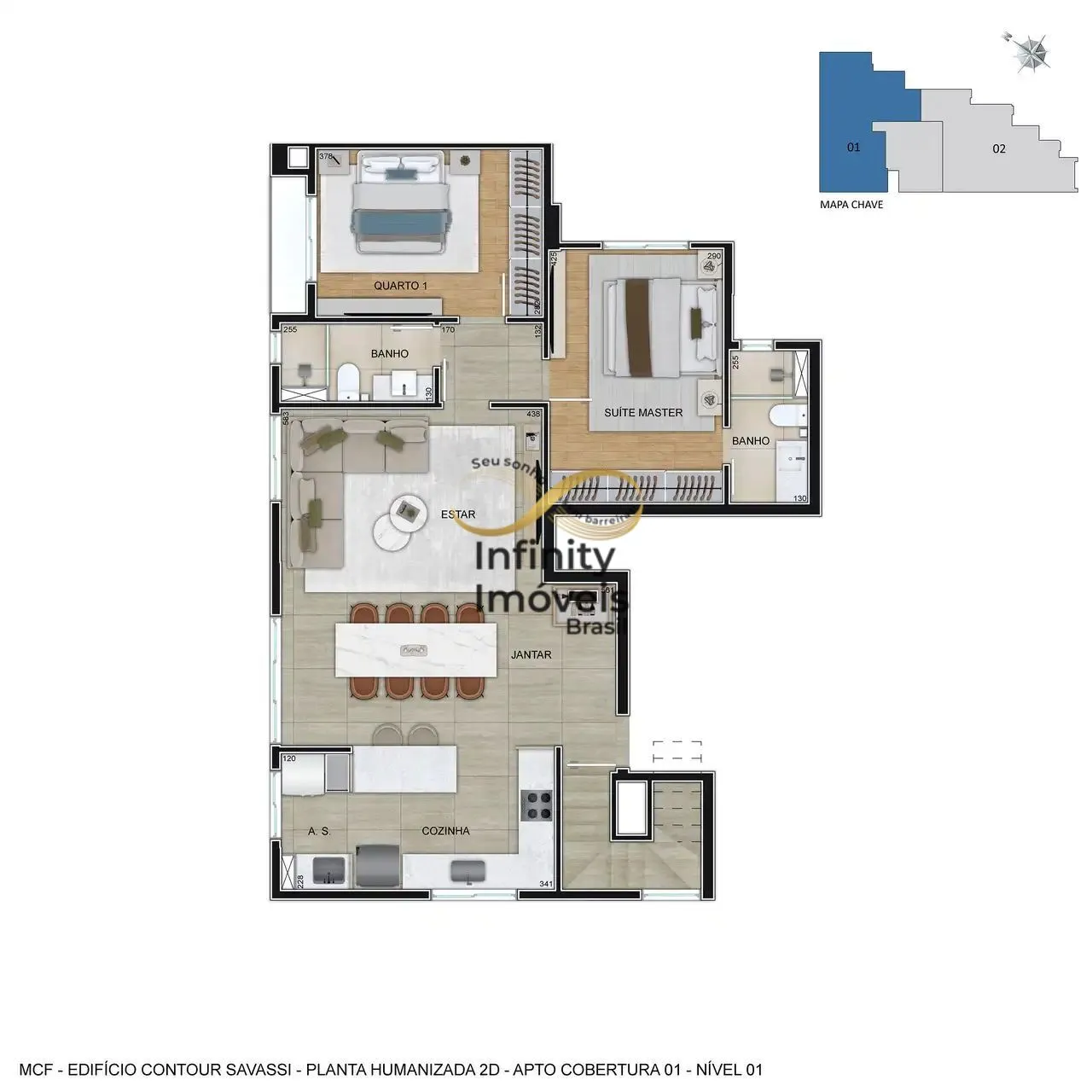Imagem CONTOUR MCF - Apartamento à venda no bairro Carmo - Belo Horizonte/MG