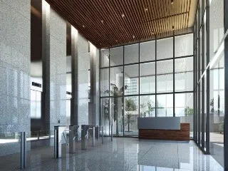 Imagem Conjunto comercial em Sp, Edifício Alpha Tower Vila Olimpia São Paulo, locação conjunto comercial em São Paulo, laje comercial em sao paulo, meia laje