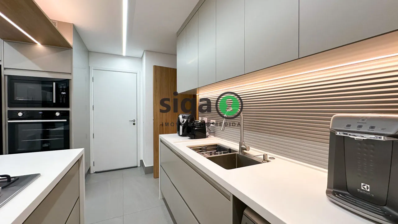 Imagem Apartamento Novo Sky Park 125 m² Tatuapé Mobiliado e Decorado