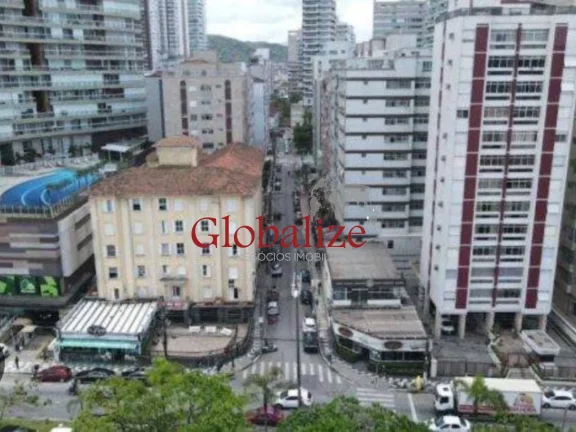 Imagem Apartamento 01 dormitório 01 vaga de garagem elevador Pompéia - Santos R$ 375.000,00