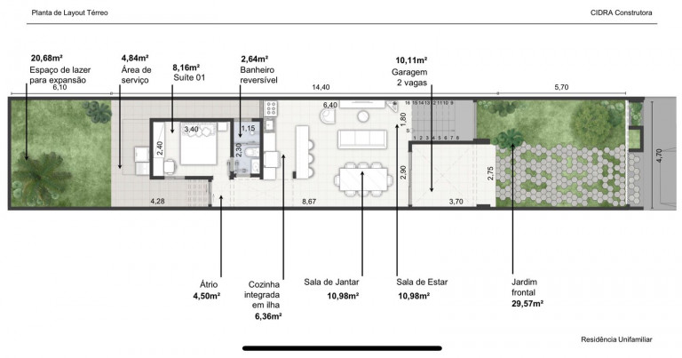 Imagem Casa com 3 Quartos à Venda, 116 m² em Coité - Eusébio