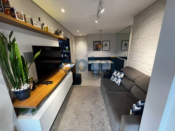 Imagem Apartamento Mobiliado, 2 dorms ( 1 suíte) 67m2 com varanda gourmet e lazer completo no Condomínio Innovare na Vila Bastos em Santo André