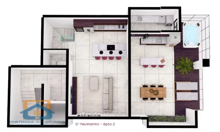 Imagem Apartamento Duplex/Cobertura no Cidade Nobre - Ipatinga