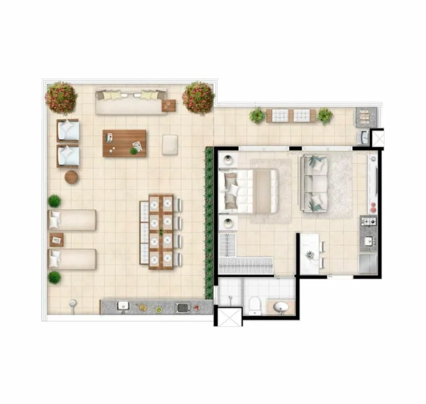 Imagem NOW ALTO DA BOA VISTA - Apartamento à venda no bairro Alto da Boa Vista - São Paulo/SP, Zona Sul