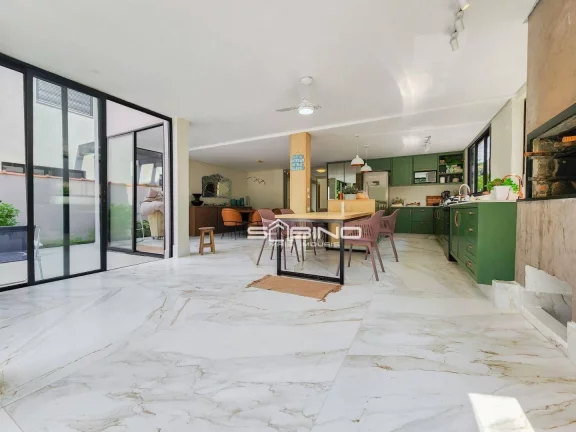 Imagem Belíssima casa à Venda com 3 Dormitórios 3 Suítes 350 m² de área útil - Riviera de São Lourenço - Bertioga SP