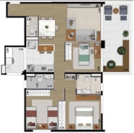 Imagem APARTAMENTO RESIDENCIAL em São Paulo - SP, Alto de Pinheiros