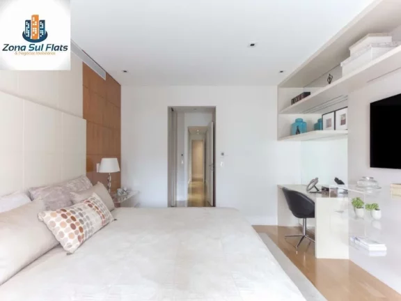 Imagem Apartamento Alto padrão à Venda No Itaim Bibi Com 4 Suítes e 5 vagas - 1 Por Andar