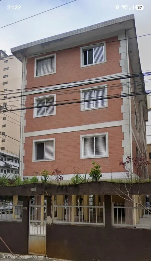 Imagem Apartamento para Venda em Praia Grande, Canto do Forte, 1 dormitório, 1 banheiro, 1 vaga