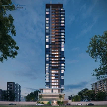 Imagem Apartamento à venda no Centro de Foz do Iguaçu-PR: 1 quarto, 1 banheiro, 1 vaga de garagem, 56,00m² de área.