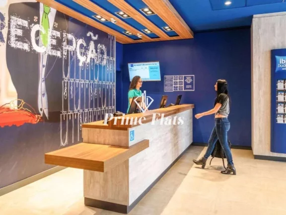 Imagem Flat disponível para venda no Íbis Budget São Caetano, com 13m², 1 dormitório e 1 vaga