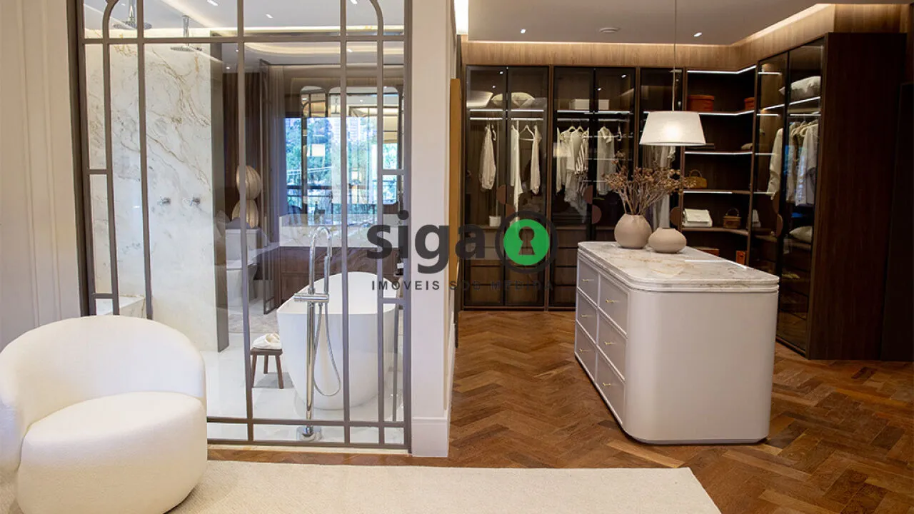 Imagem CHÂTEAU JARDIN APARTAMENTO DE 355M² COM 3 SUÍTES, HOME OFFICE E 4 VAGAS NO NOVO EIXO CIDADE JARDIM