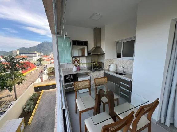 Imagem Apartamento alto padrão Centro de Peruíbe varanda gourmet Porteira fechada