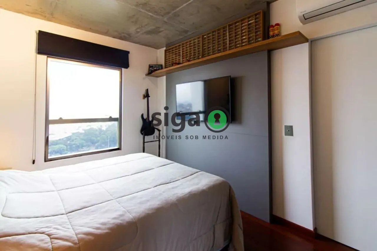 Imagem 26º andar com vista permanente para o Rio Pinheiros | 70 m² | 2 vagas grandes