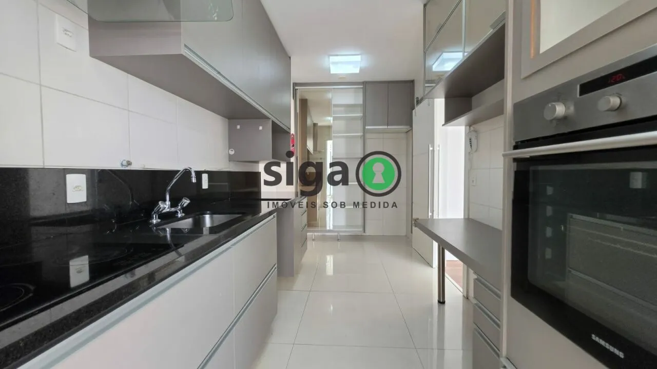 Imagem Apartamento 134m² no Brooklin - 3 suítes, varanda gourmet lazer completo em localização privilegiada