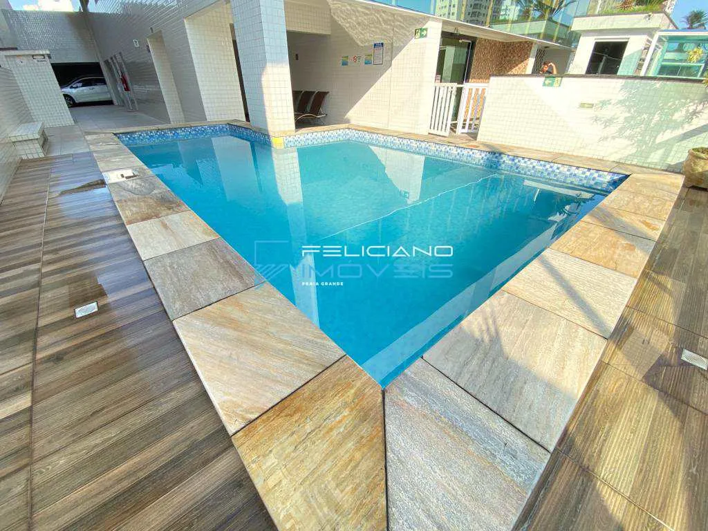 Imagem Apartamento com 2 quartos, Aviação, Praia Grande - R$ 550 mil, Cod: 7265