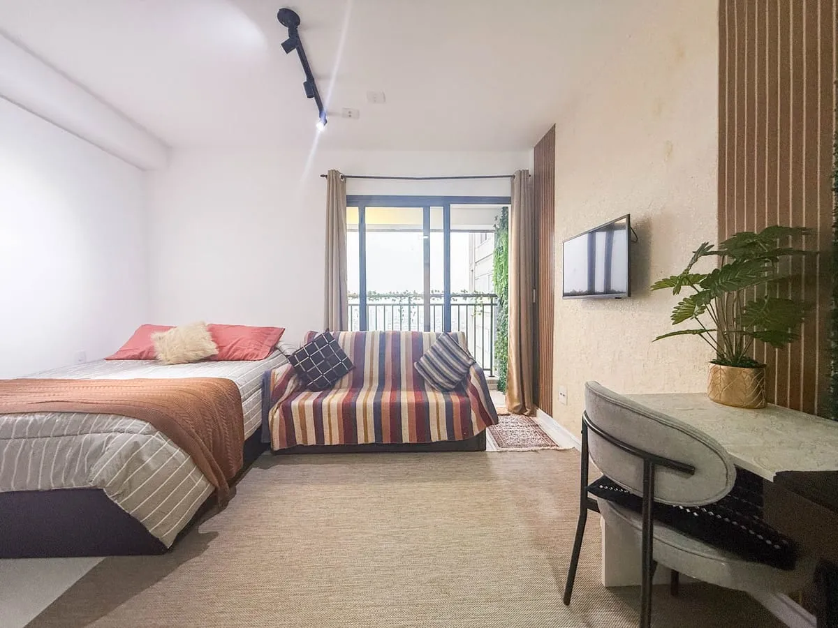 Imagem Apartamento com 1 Quarto para alugar, 27m² - Perdizes