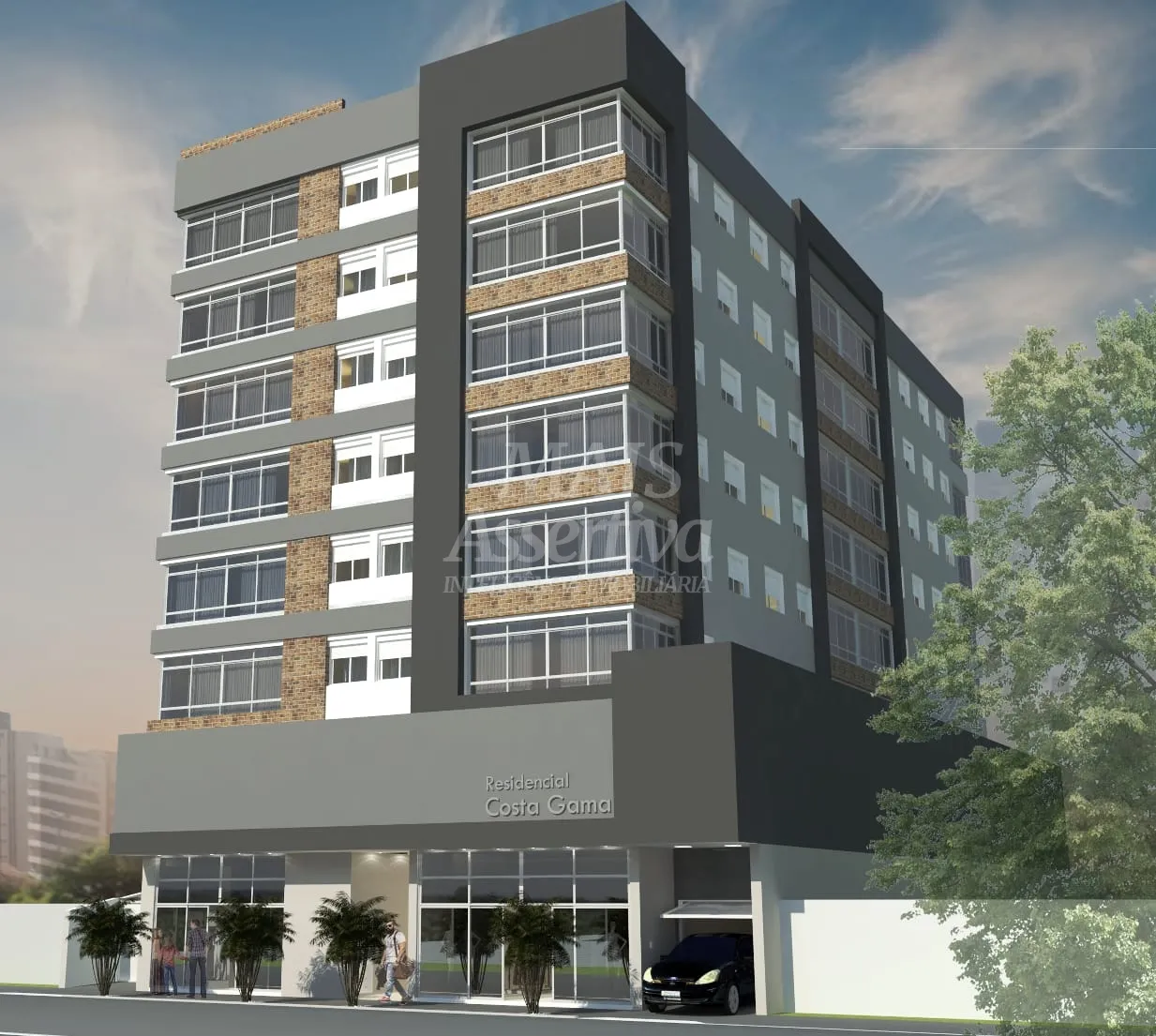 Excelente apartamento a venda no Centro de Osório/RS. - 2 dormitórios