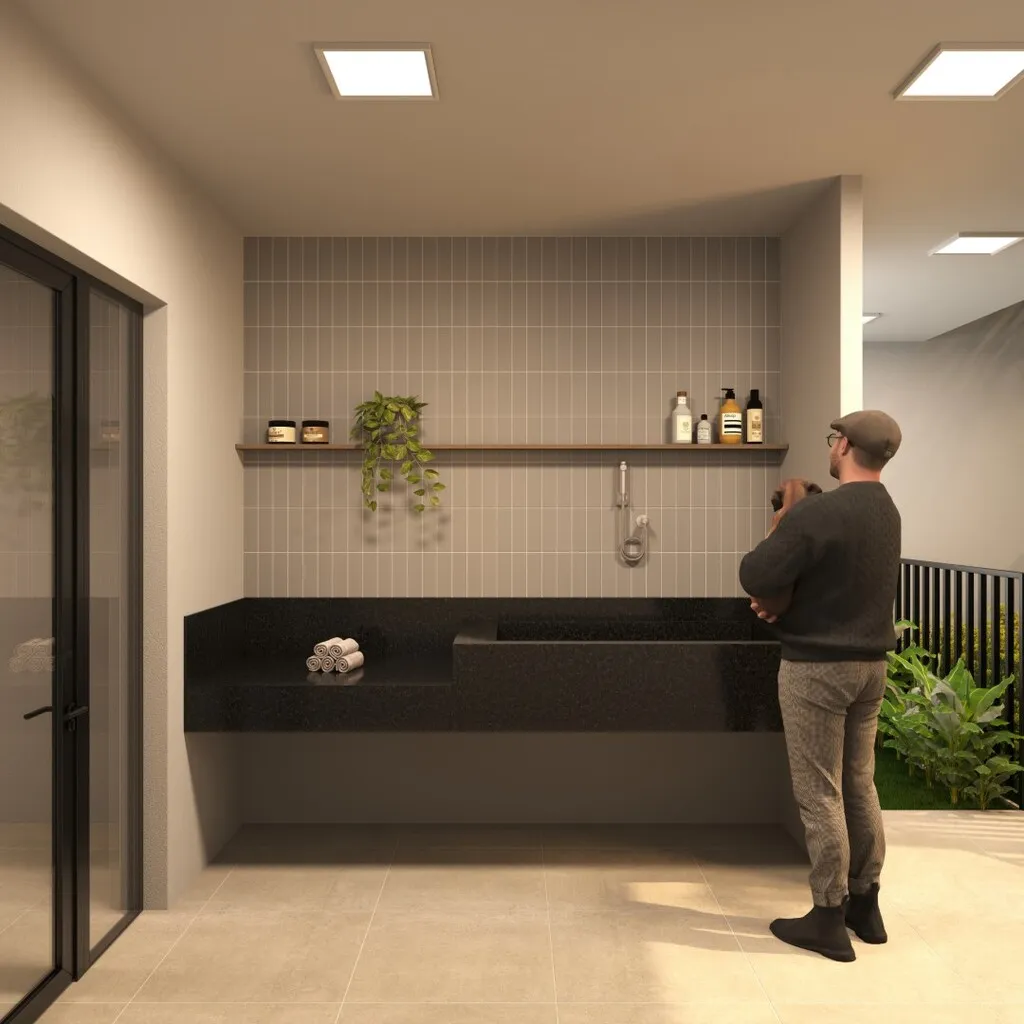 Imagem Apartamento Garden à venda em São Paulo, Santo Amaro, com 1 quarto, 42.33m2