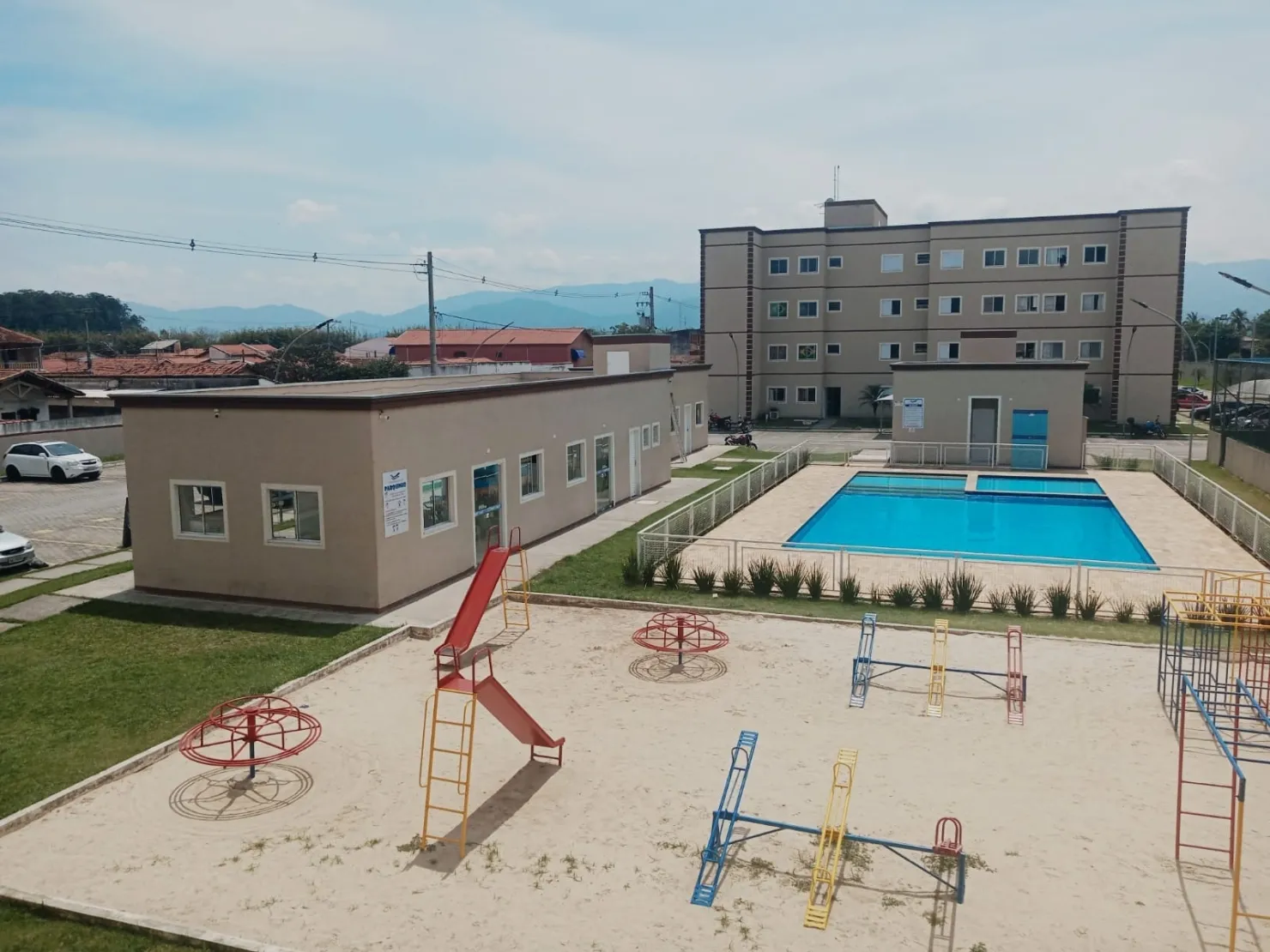 Imagem Apartamento à venda 2 Quartos, 1 Vaga, 43.5M², Residencial e Comercial Cidade Morumbi, Pindamonhangaba - SP | Condomínio Morumbi