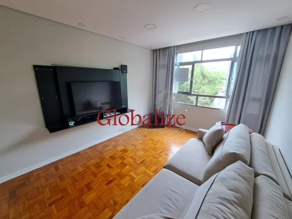 Imagem Apartamento à venda com 92m², 2 quartos, 1 suíte, dependência por R$550.000,00 no José Menino em Santos