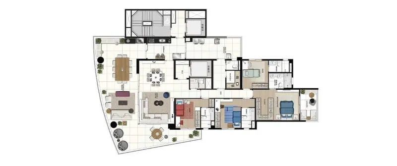 Imagem Condomínio High Park Aclimação São Paulo, Comprar apartamento com 4 suítes em Aclimação São Paulo SP, apartment in São Paulo Brazil